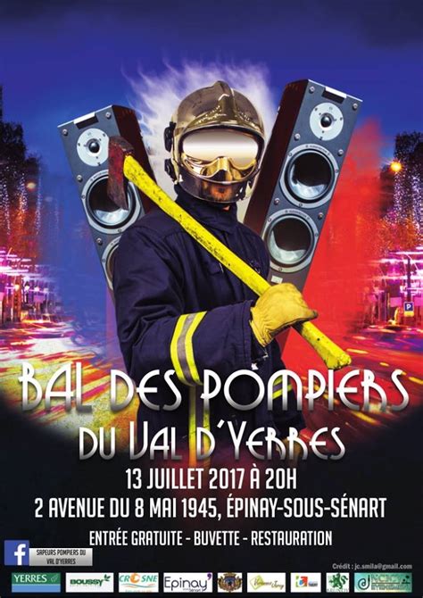 bal des pompiers montreuil|Fête nationale à Montreuil, bal des pompiers